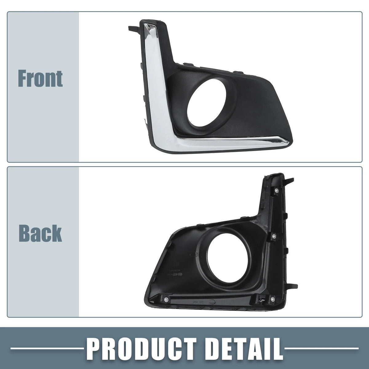 Front Right Fog Light Grille Cover for Subaru XV Crosstrek (2013-2017)