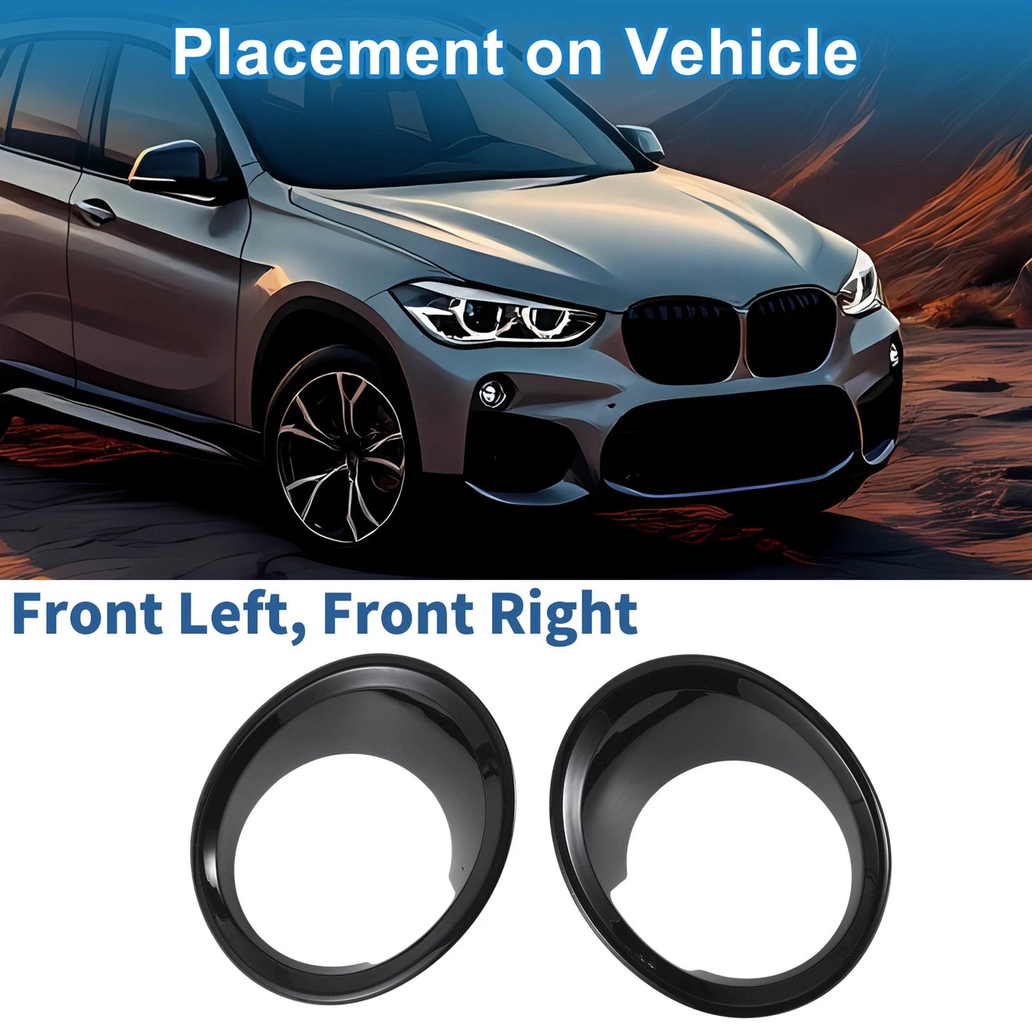 Headlight Trim Bezel for BMW X1 (2015-2022)