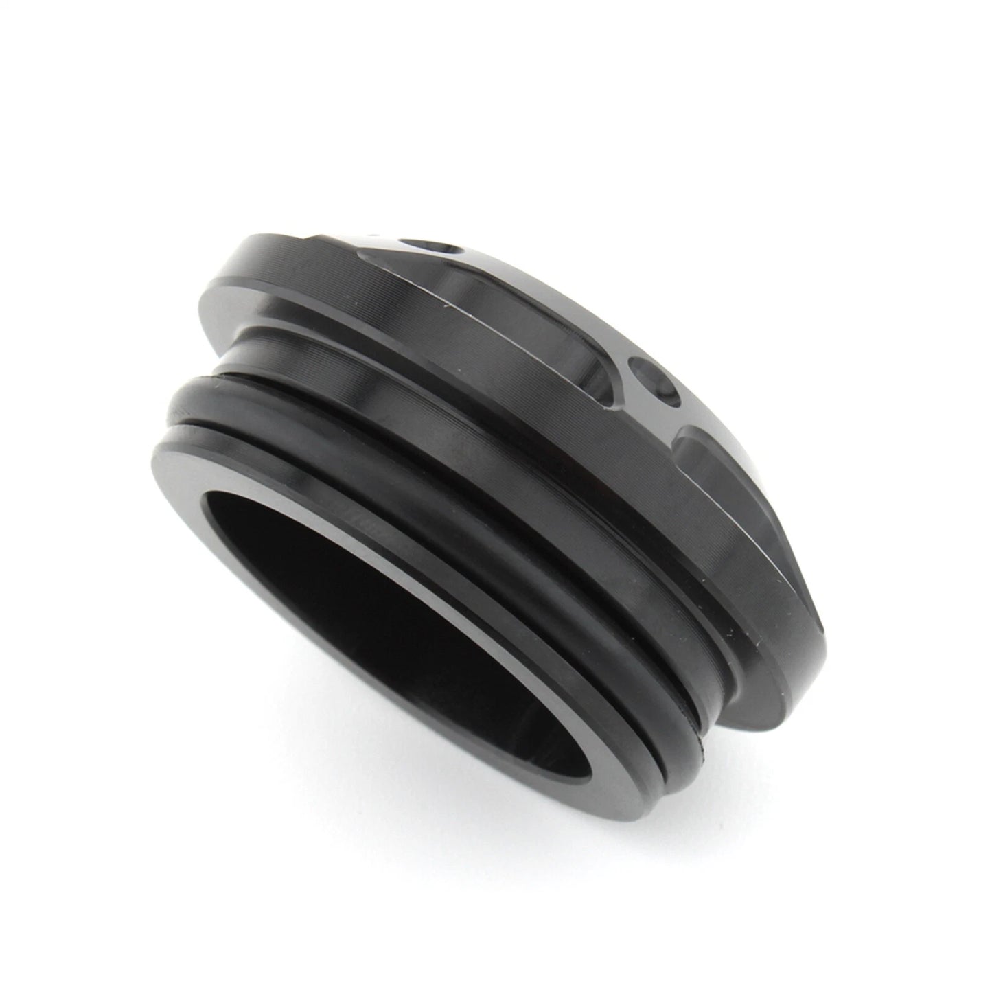 Black Aluminum Frame Hole Cover Caps for Harley Davidson X350 (2023)
