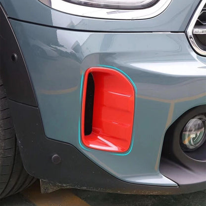 Air Vent Intake Frame Cover for Mini Cooper F60 (2021-2024) 2 x Red