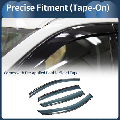 Window Deflectors 1 Set for Honda Accord (2018-2022)