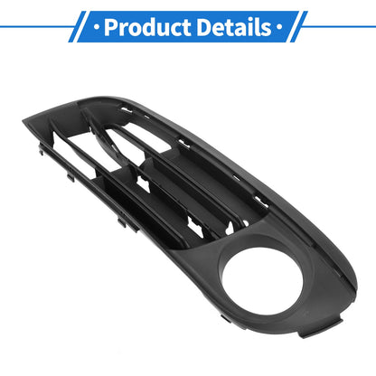 Front Left Fog Light Grill for BMW 5 Series (2014-2016) - 1 x Black
