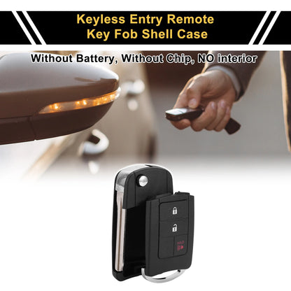 3 Button / Key fob Shell Case for Toyota RAV4 (2013–2015)