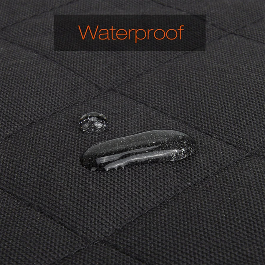 Universal Waterproof Black Pet Car Seat Cover for Dog Cat Rear Bench Mat