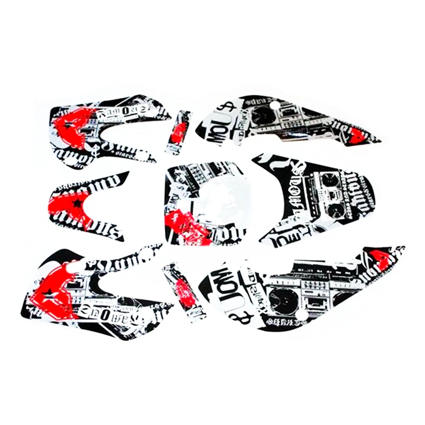 3M Decals Graphic Stickers for KLX 110 PIT PRO Dirt Bike