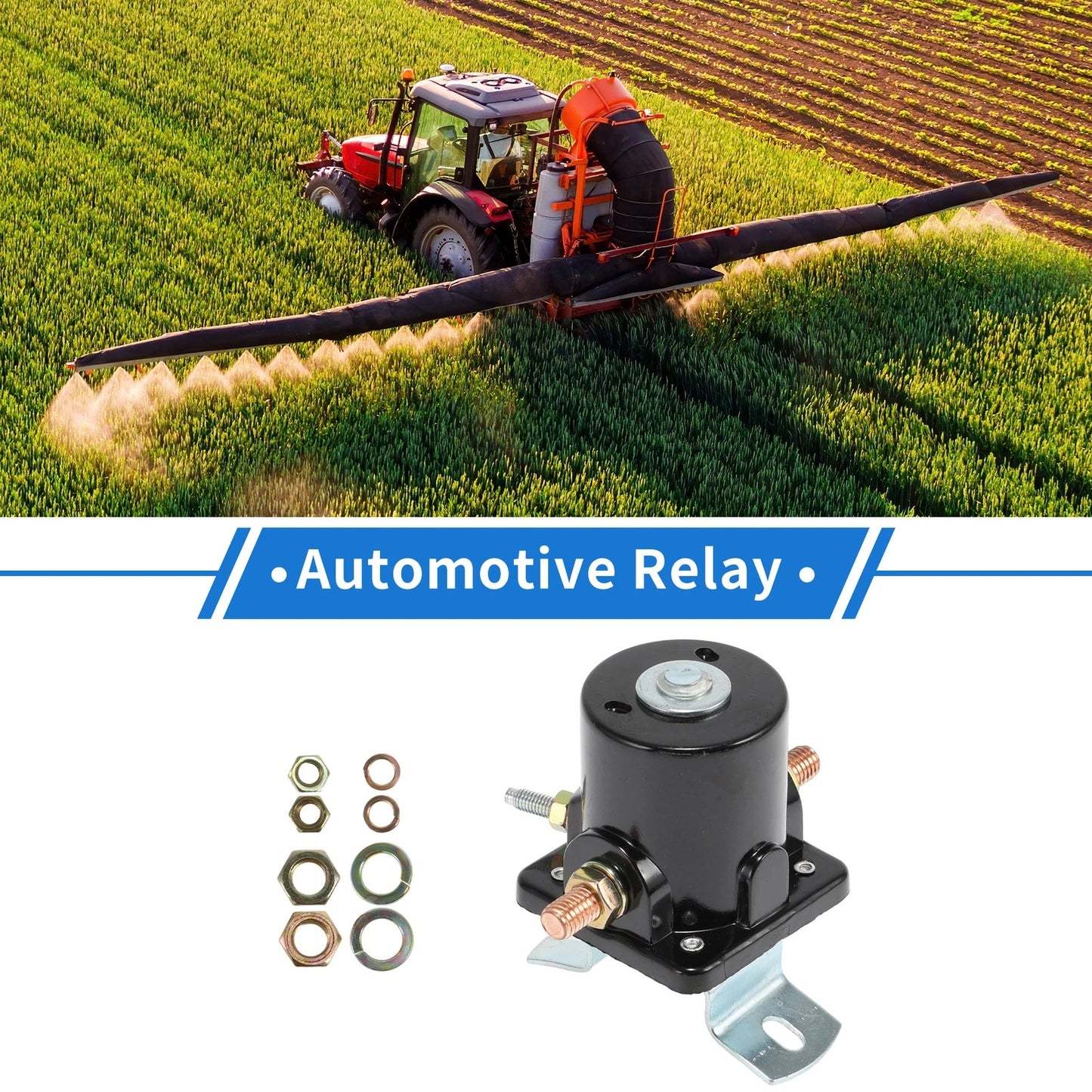 Tractor Starter Solenoid Relay 12V for Ford Farm Tractor