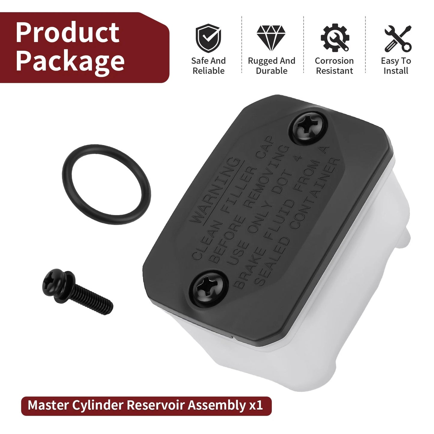 Master Cylinder Reservoir Assembly for Ski-Doo Summit 800R E-TEC (2016)