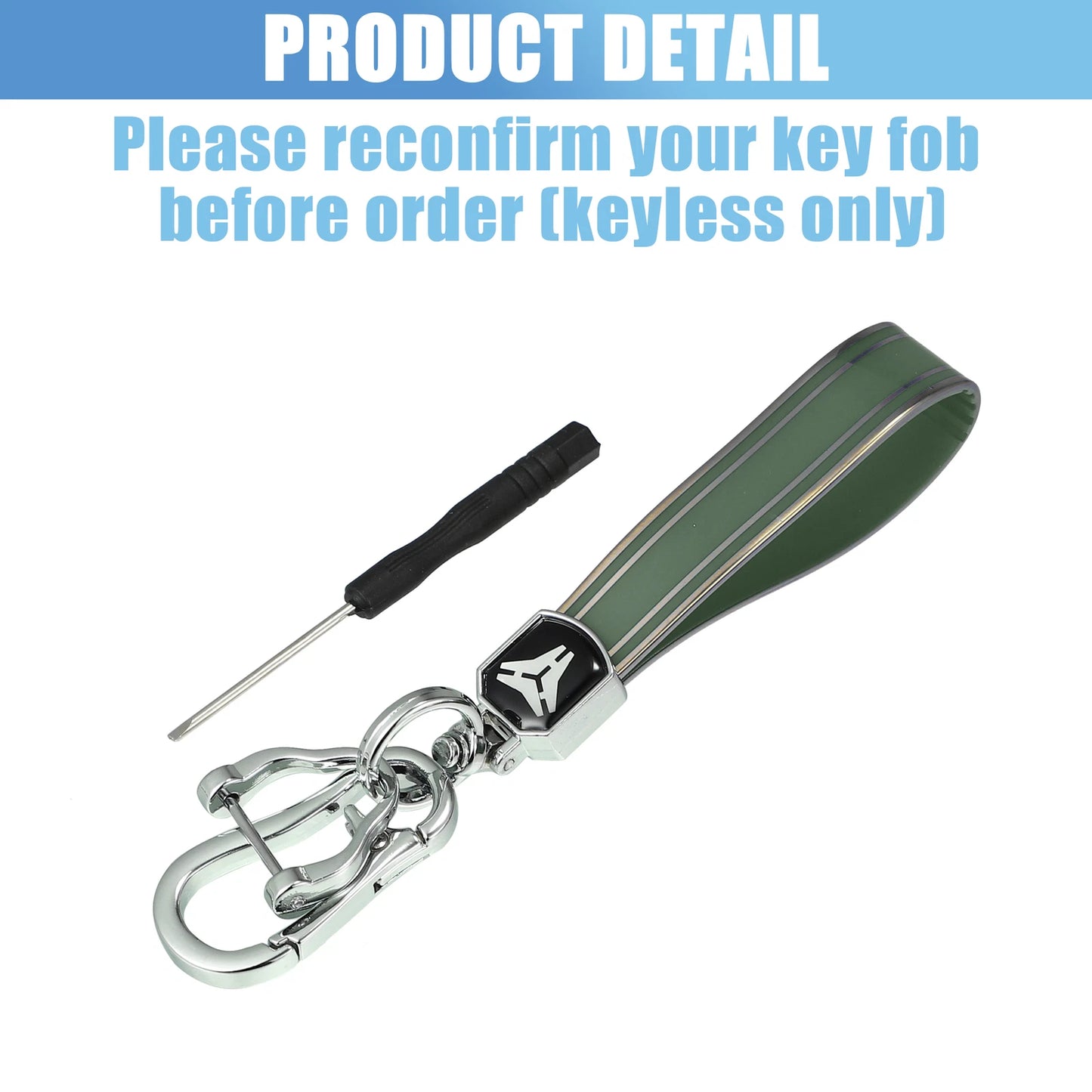 TPU Remote Key Fob Case Cover for Ford Fusion F150 (2013-2020) - Green