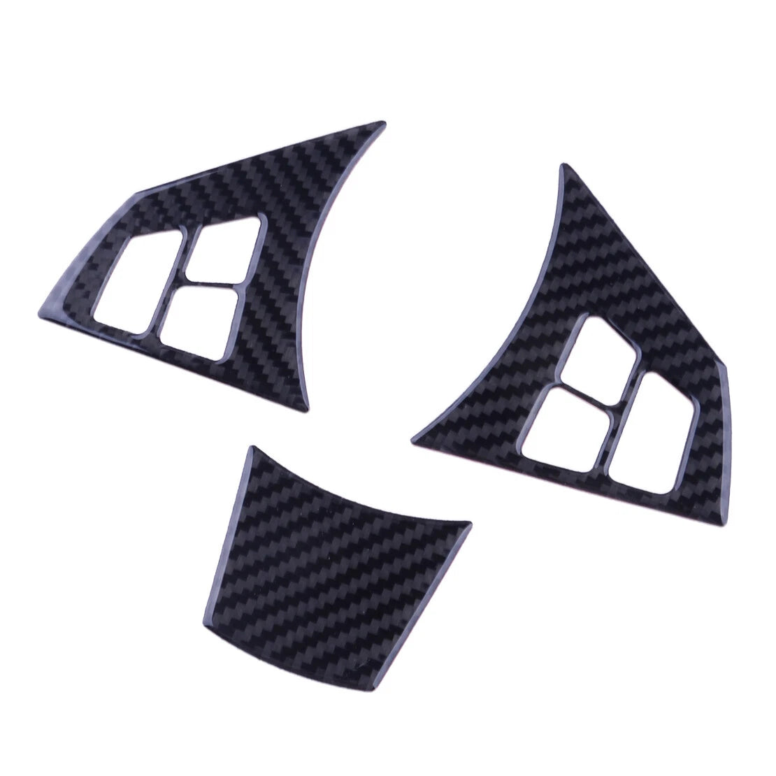 Black Carbon Fiber Steering Wheel Cover for BMW 6 Series E63 E64 (2004-2010)