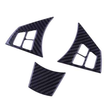 Black Carbon Fiber Steering Wheel Cover for BMW 6 Series E63 E64 (2004-2010)