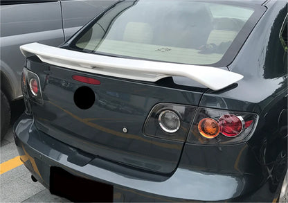 Unpainted Double Layer Rear Trunk Spoiler Wing for Mazda 3 Sedan (2004-2009)