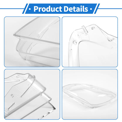 1x Front Left Headlight Lens Cover PC Clear for BMW 6 Series M6 F06 (2010-2015)