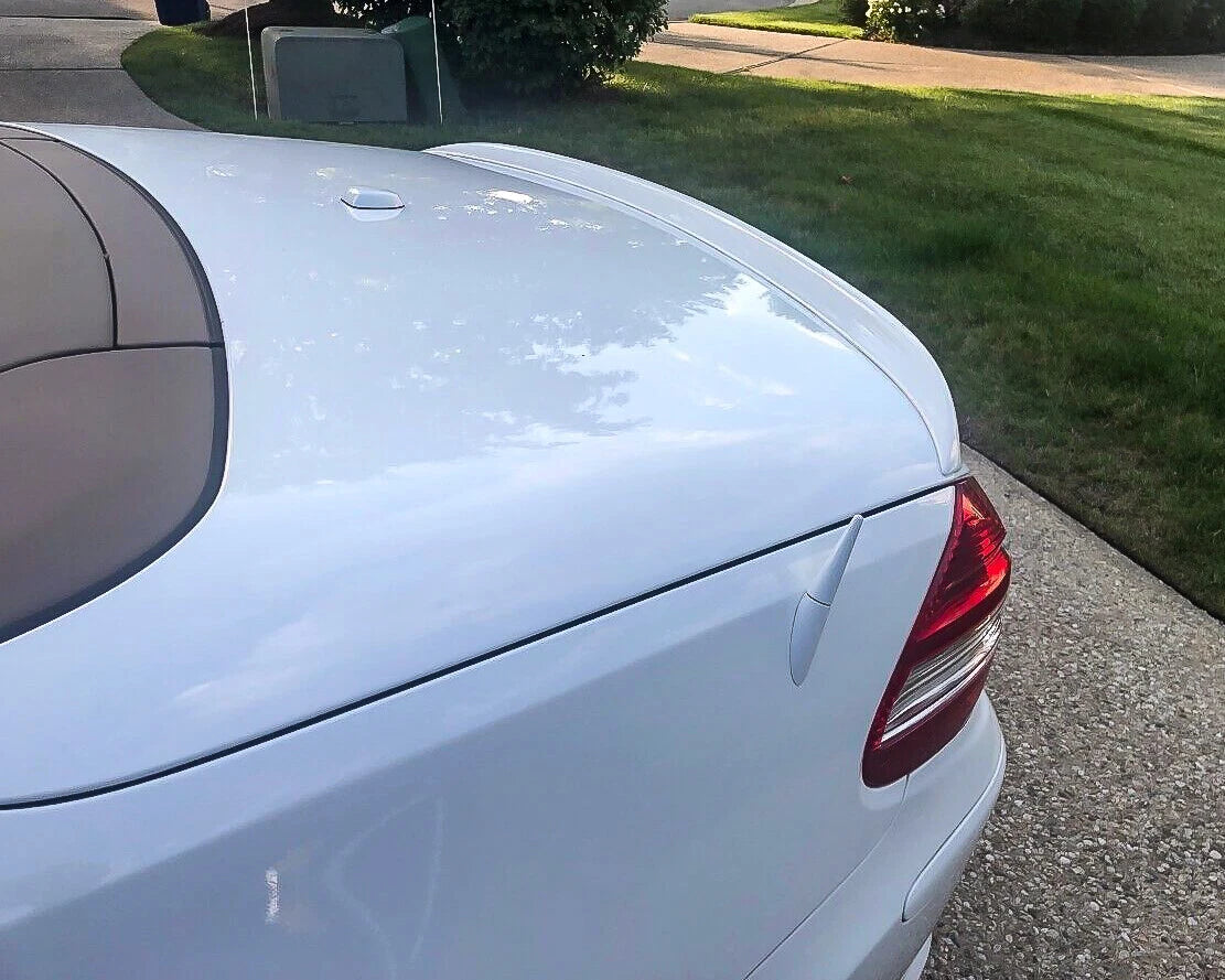 755 Steel Gray ABS Rear Boot Spoiler for Mercedes Benz SL Class (2002-2012)