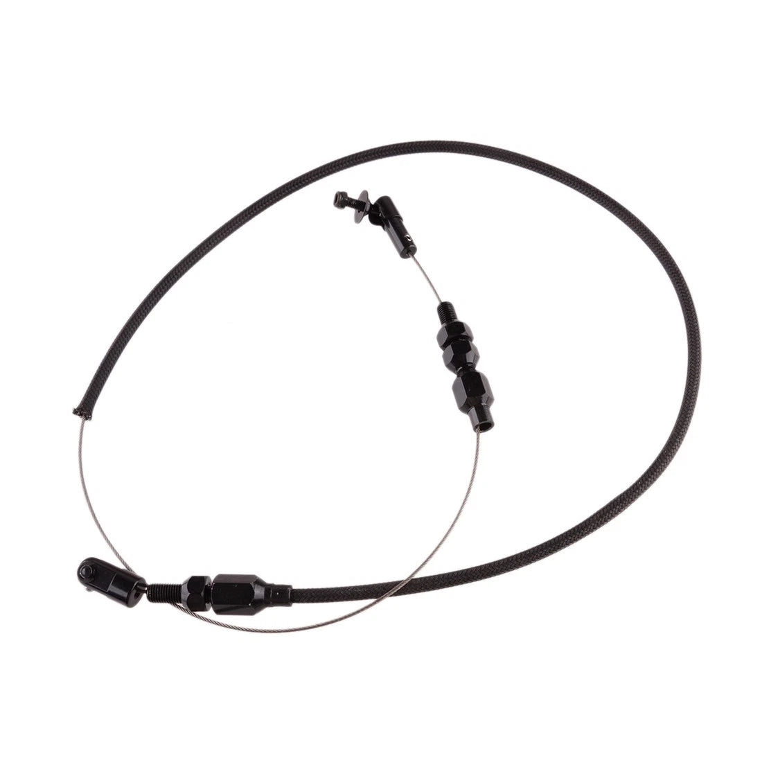 24" Stainless Steel Braided Throttle Cable for Mopar Ford GM