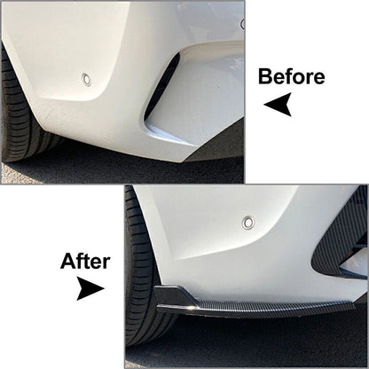 Rear Bumper Side Corner Aprons for BMW 3-Series G20 G21 M-Sport (2019-2021)