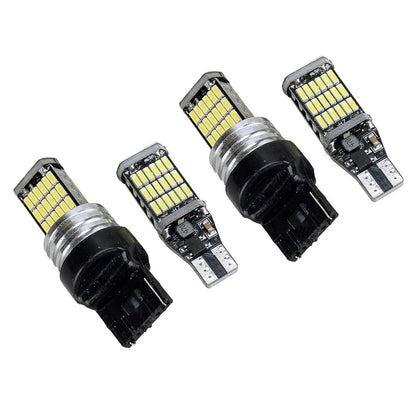 4x Bright White LED Backup Reverse Light Bulbs for Jeep Grand Cherokee (1999-2023)