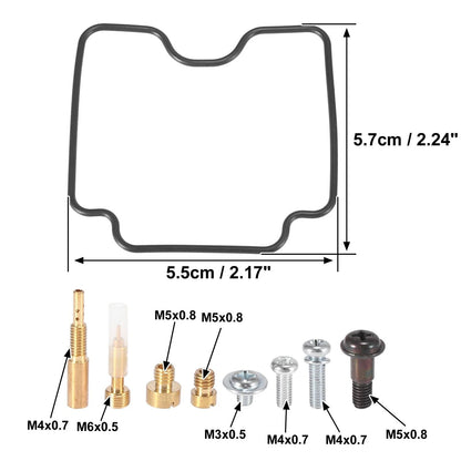 2 x Carburetor Repair Kit for Yamaha V Star 1100 XVS 1100