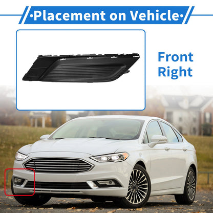 Front Right Fog Light Grill for Ford Fusion (2017-2018)