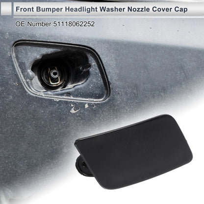 Bumper Headlight Washer Nozzle Cover for BMW 335i (2007-2013)