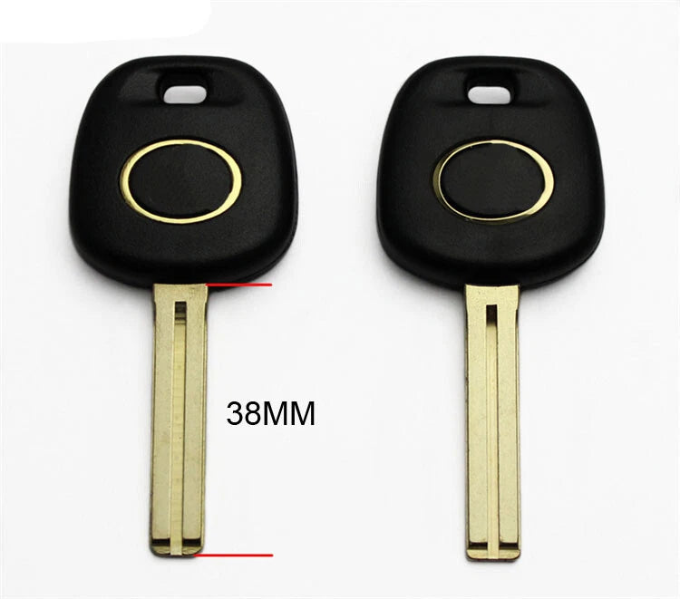 1X Replacement Ignition Start Key Blanks Uncut Blade 38mm fit for LEXUS LS GS RX