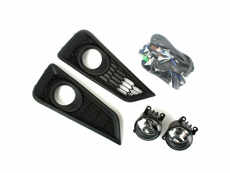 Fog Light with Cover Wiring Switch Kit for Honda City (2014-2016)