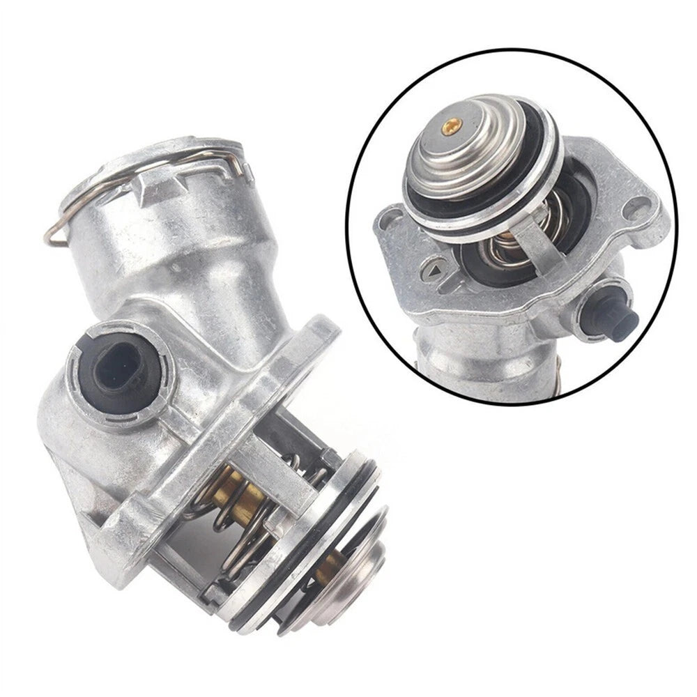 Engine Coolant Thermostat Assembly for Mercedes C300 C350 E350 ML350 (2008-2015)