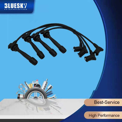 Spark Plug Ignition Lead Set for Kia Rio JB 1.4L Hatchback (2006-2011)