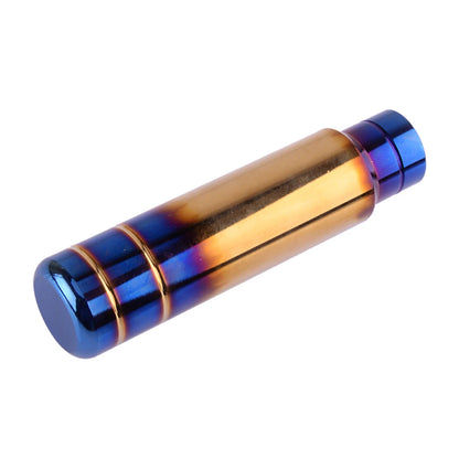 Universal 13cm Burnt Blue Aluminum Gear Shift Knob for Car