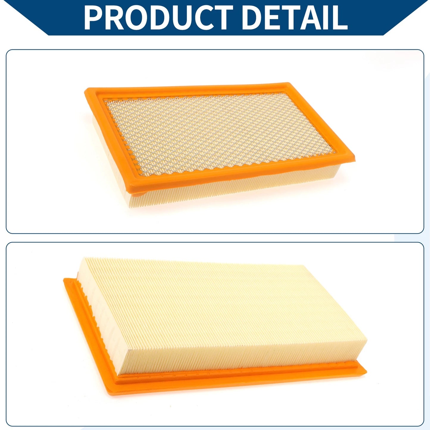 Engine Air Filter for Ford Edge 2.0L 3.5L 3.7L (2007-2014) - 2 Pcs