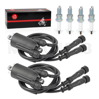 Ignition Coil Pack & Spark Plug for Honda Magna 700 VF700C VF700S (1984–1986)