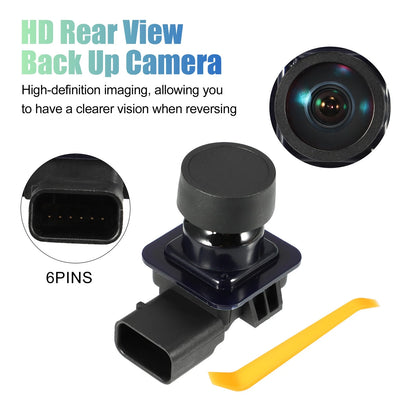 Rear View Park Assist Reverse Camera with Pry Bar for Ford Fusion (2013-2020)