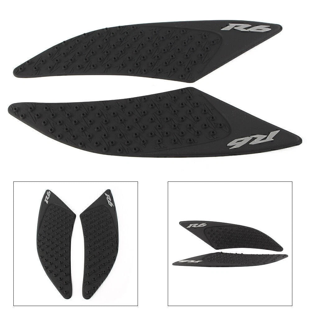 Tank Traction Side Pad Decal for YAMAHA YZF R6 (2017-2018)