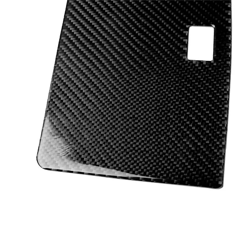 Carbon Fiber Interior Center Dashboard Cover Trim Fit for Benz C-Class 2007-2010