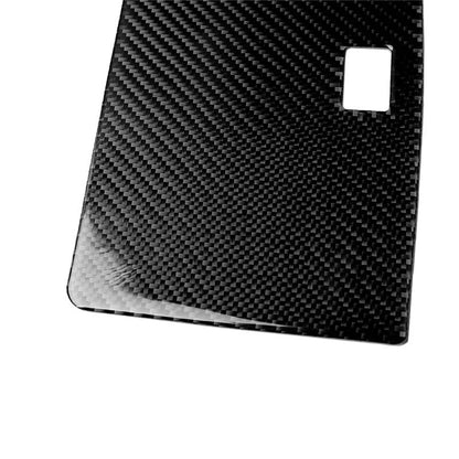 Carbon Fiber Interior Center Dashboard Cover Trim Fit for Benz C-Class 2007-2010