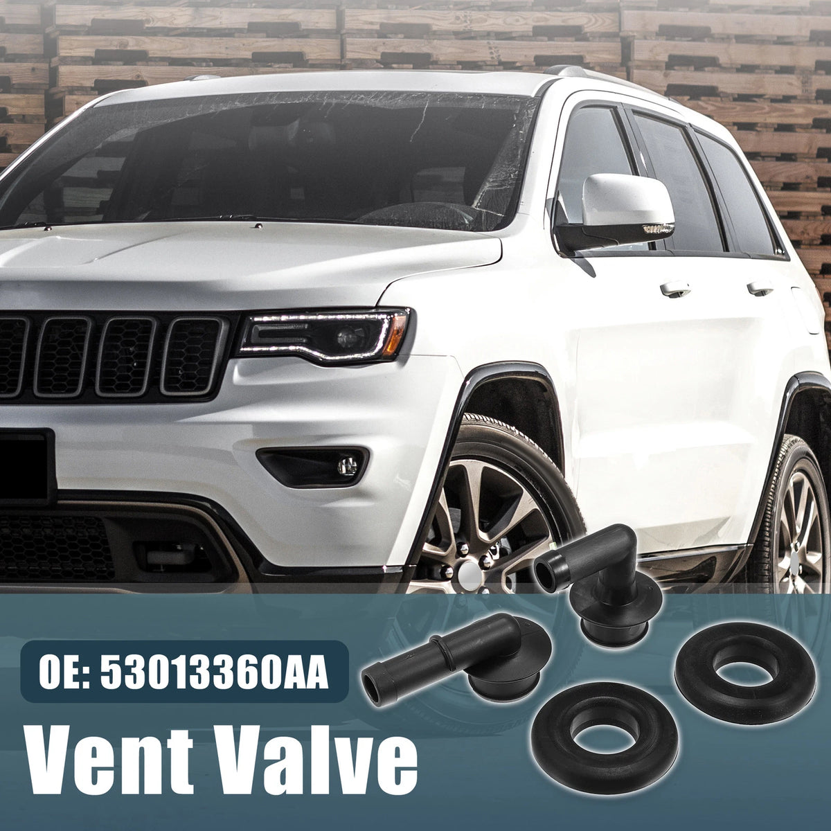 PCV CCV Vent Valve Elbows Set with Grommets for Jeep Grand Cherokee (1999-2004)