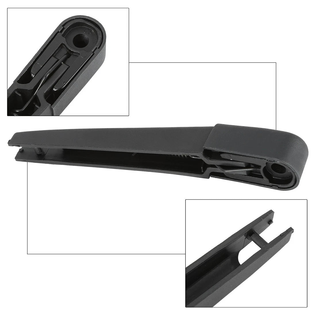 Rear Windshield Wiper Blade Arm Set 230mm for Hyundai Veloster (2011-2018)