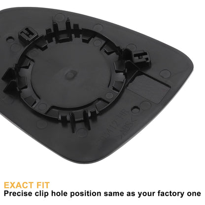Right Side Mirror Glass w/ Backing Plate for Nissan Altima (2019-2021)