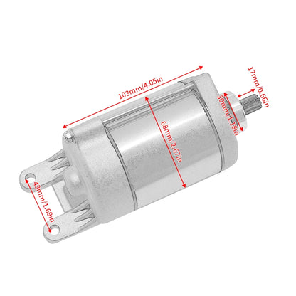 Starter Motor for Kymco Maxxer 250, 300, MXU300, KXR250, Mongoose 300, 250