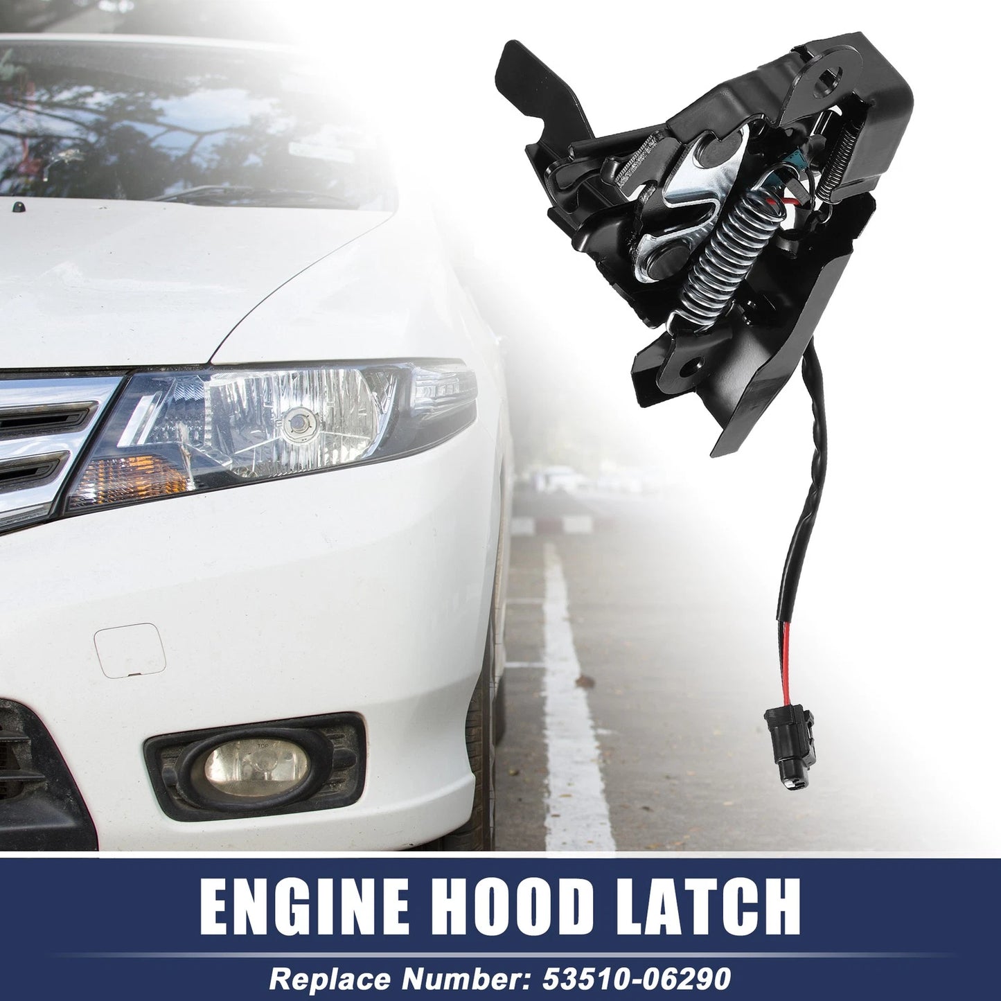 Car Hood Latch Lock Assembly for Toyota Camry