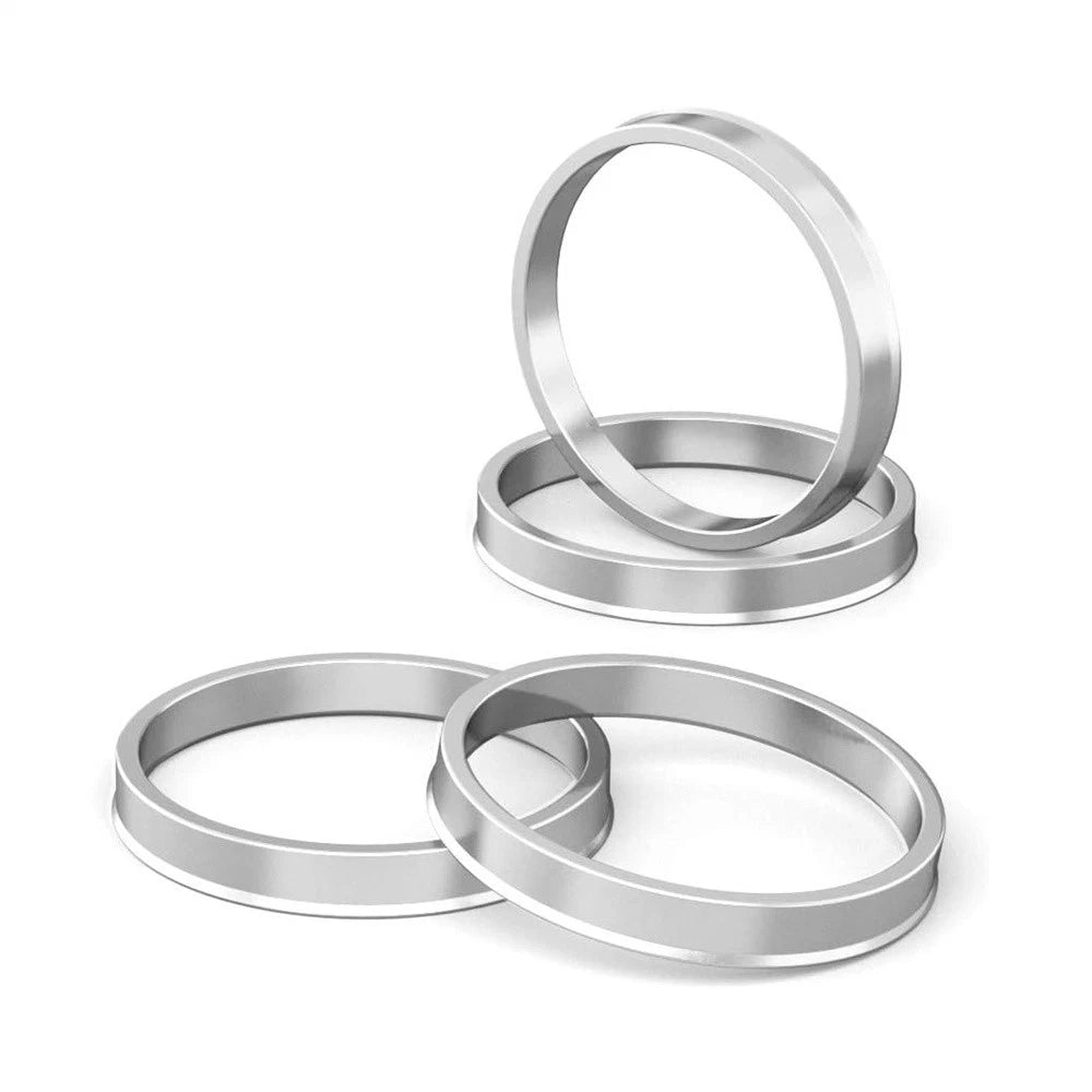 4 x 73.1 to 56.1 mm Aluminium Alloy Hub Centric Rings for Car Wheel Spacer
