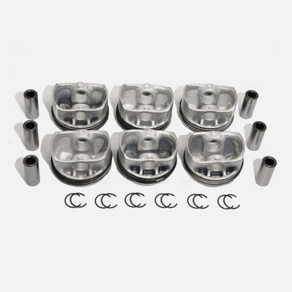 6 x Engine Pistons Rings Set for BMW E60 E90 E92 E93 323i 525i X3 Z4 (2006-2013)