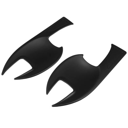 Car Door Handle Cup Guard Cover Matte Black for Isuzu D-Max (2020-2021)