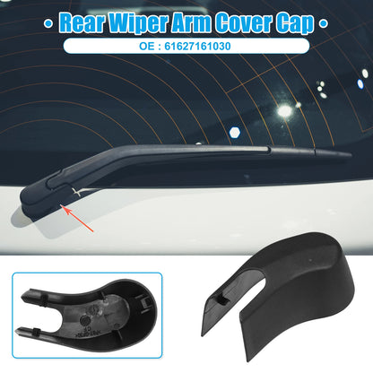 Rear Windshield Wiper Arm Nut Cover for BMW X5 (2000-2006) - Black Cap