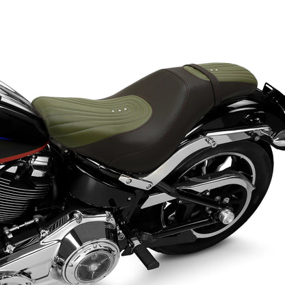 Up Rider Passenger Seat for Harley Softail Standard Slim Deluxe (2018-2025)