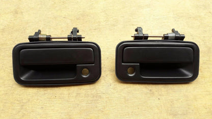 Front Door Handle Black LH+RH Pair for Holden Rodeo TF TFR (1988-2003)