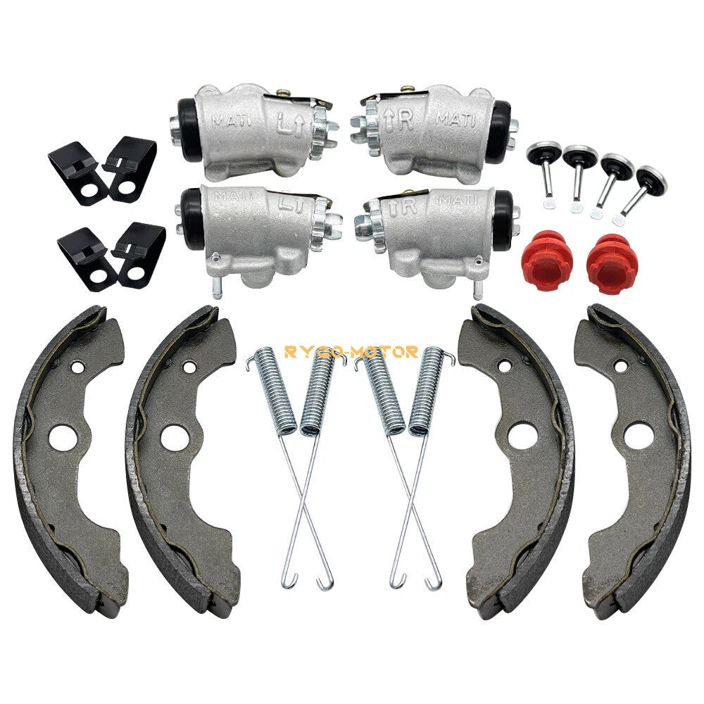 Front Brake Wheel Cylinders & Shoes for Honda Rancher 400 TRX400F (2004–2007)