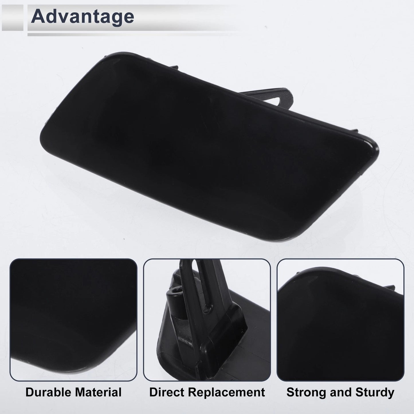 Front Left Bumper Headlight Washer Nozzle Cover for Land Rover Range