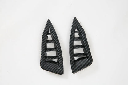 Upper Air Vent Outlet Cover Trim for 2021-2022 Subaru Outback Carbon Fiber 2 x