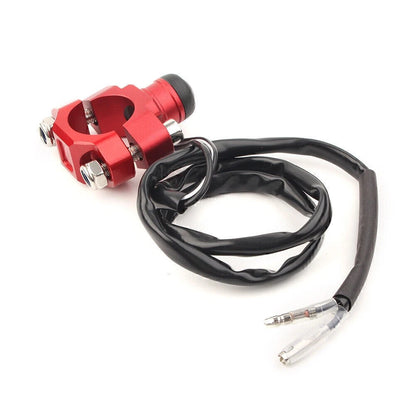 Universal Rotating Bar Clamp Start Stop Kill Switch Button for 7/8" Handlebar