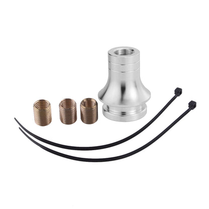 M12x1.25 Thread Manual Gear Shift Knob Boot Retainer Adapter for Universal